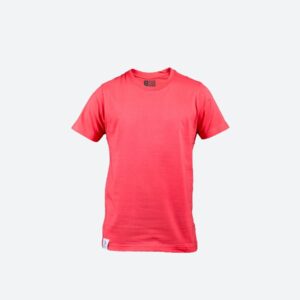 Orange Leather T-Shirt